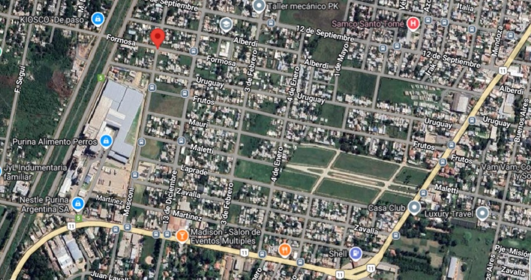 TERRENO EN ESQUINA ZONA FABRICA NESTLE-PURINA - SANTO TOME