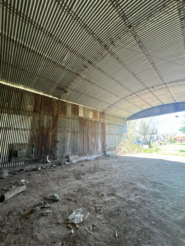 GALPON A TERMINAR CON SALIDA A DOS CALLES