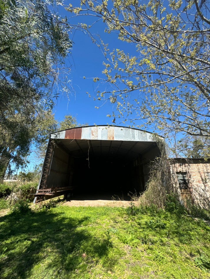 GALPON A TERMINAR CON SALIDA A DOS CALLES