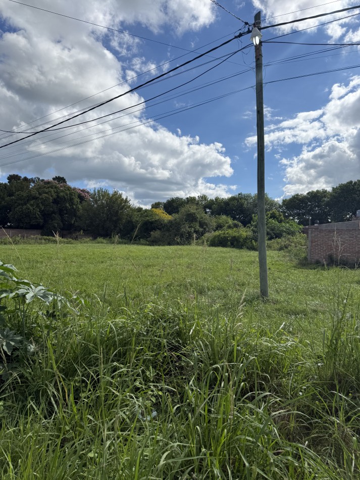 TERRENO ZONA ESCUELA PTE PERON