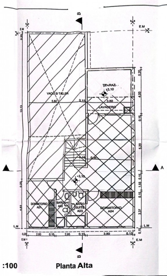 OPORTUNIDAD DE INVERSION CASA PLANTA BAJA + GALPON + CASA PLANTA ALTA A TERMINAR
